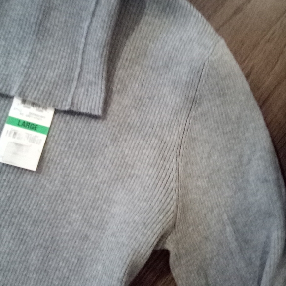 Style & Co Heather Grey Turtle Neck Sweater NWT - Picture 4 of 15